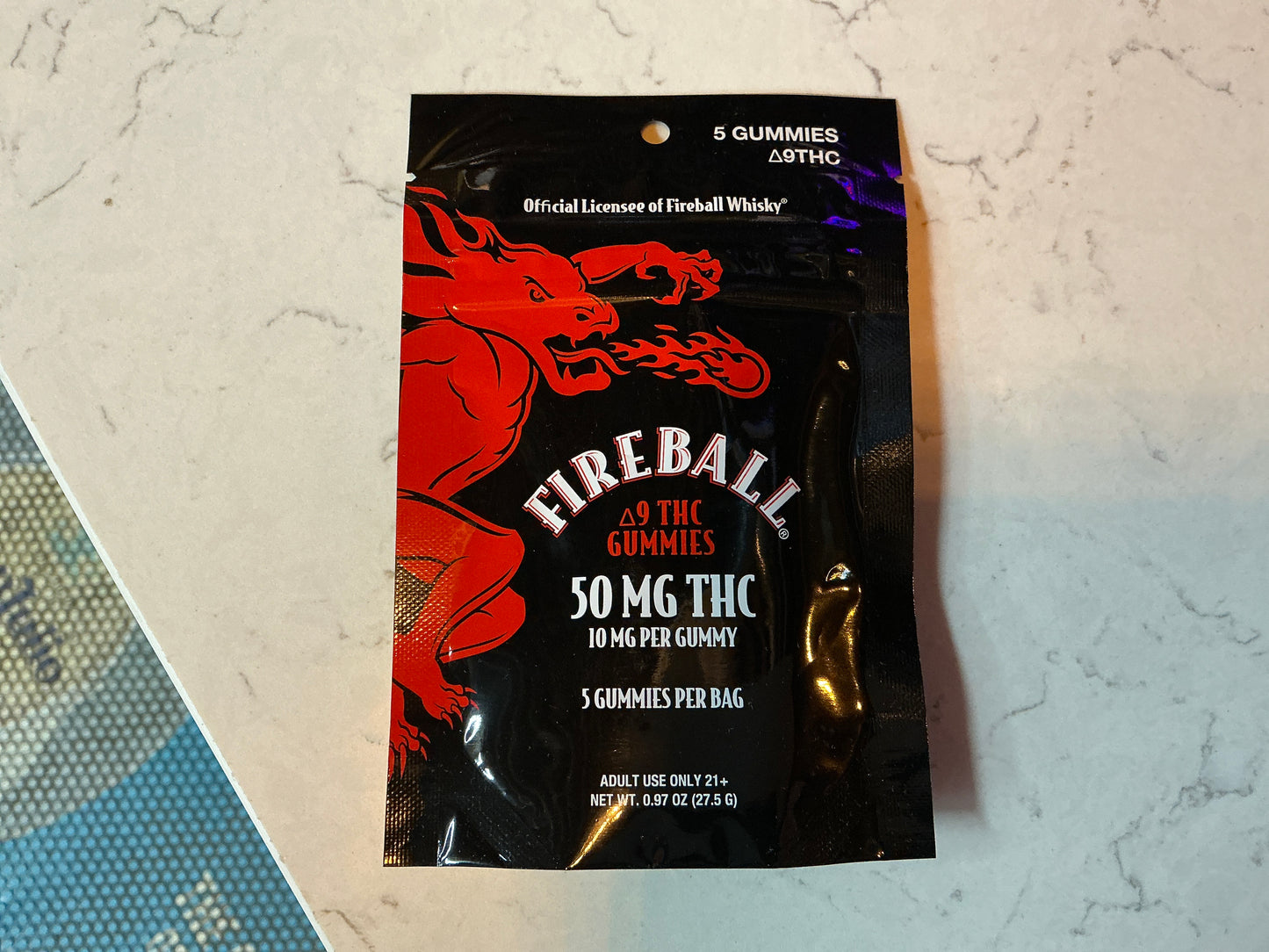 Fireball Gummies (5x10mg)