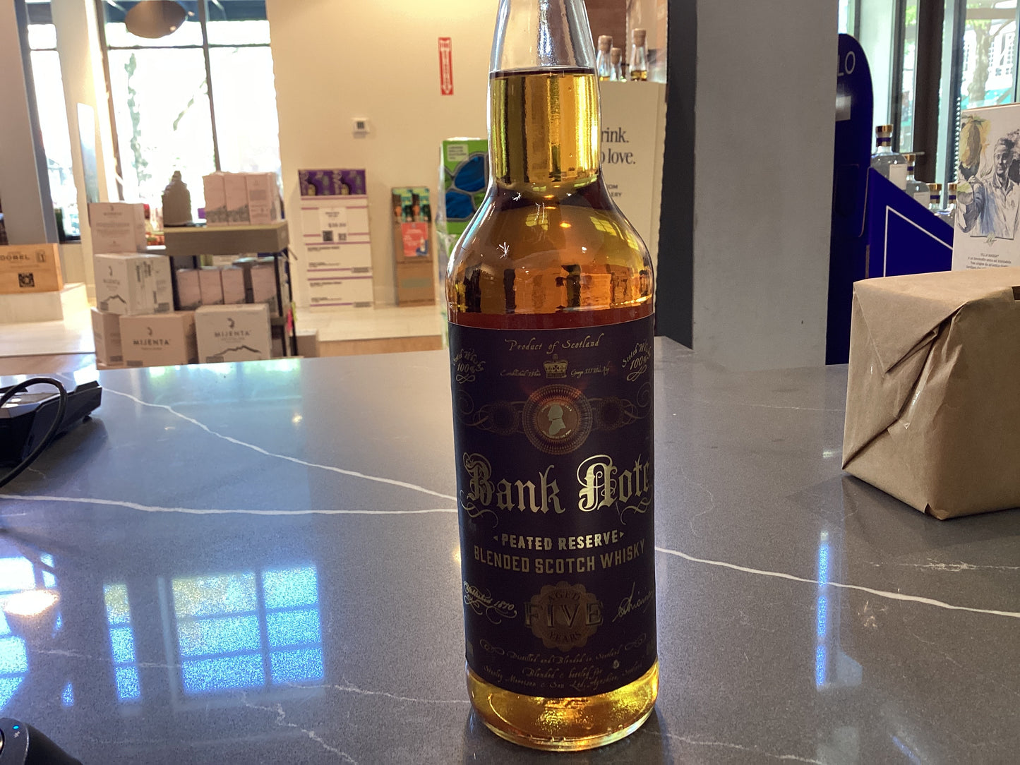 Bank Note 5yr Peated Whisky 750mL