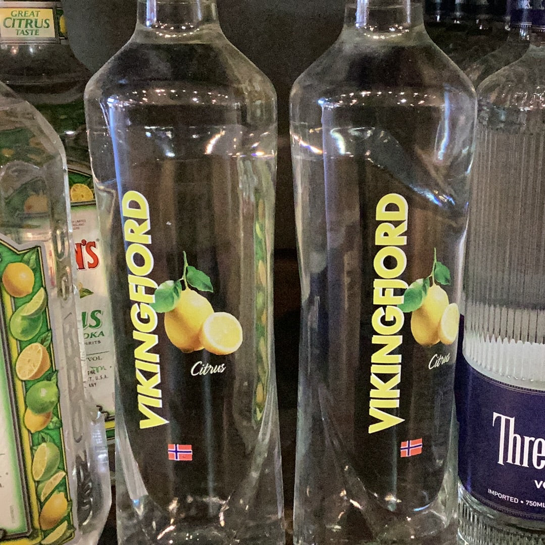 VikingFjord Citron Vodka (750mL)