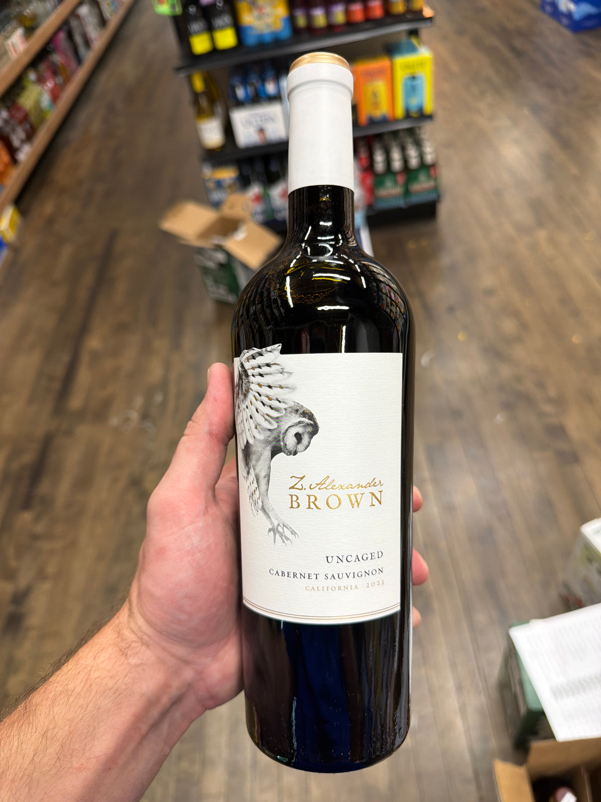 Alexander Brown Uncaged Cab Sauv