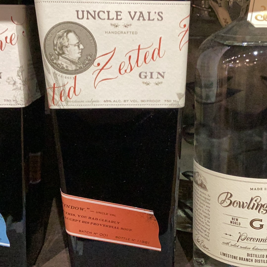 Uncle Val’s Zested Gin