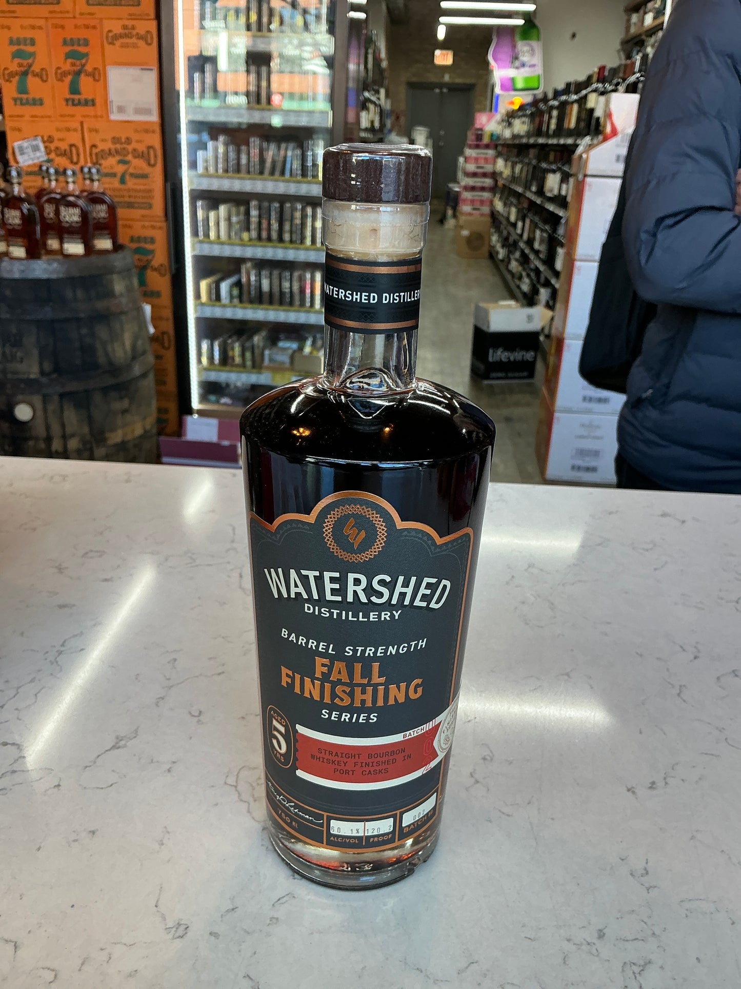 Watershed Barrel Strength Port Finish Bourbon 750mL