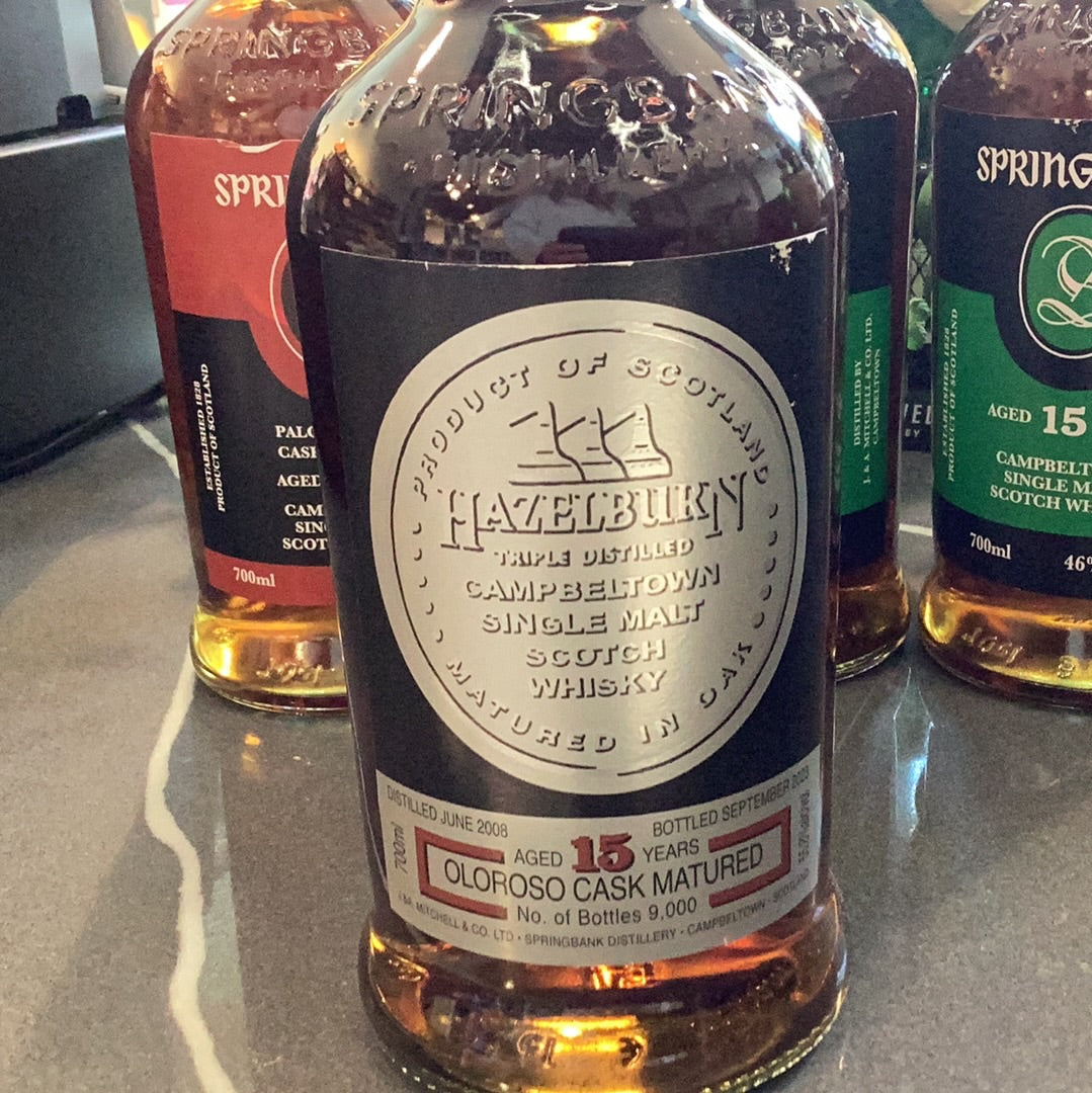 Hazelburn Oloroso 15yr 700mL