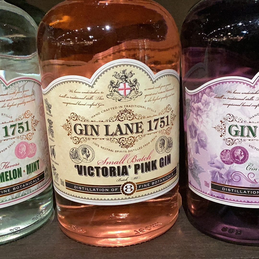 Gin Lane 1751 Victoria Pink 750ml