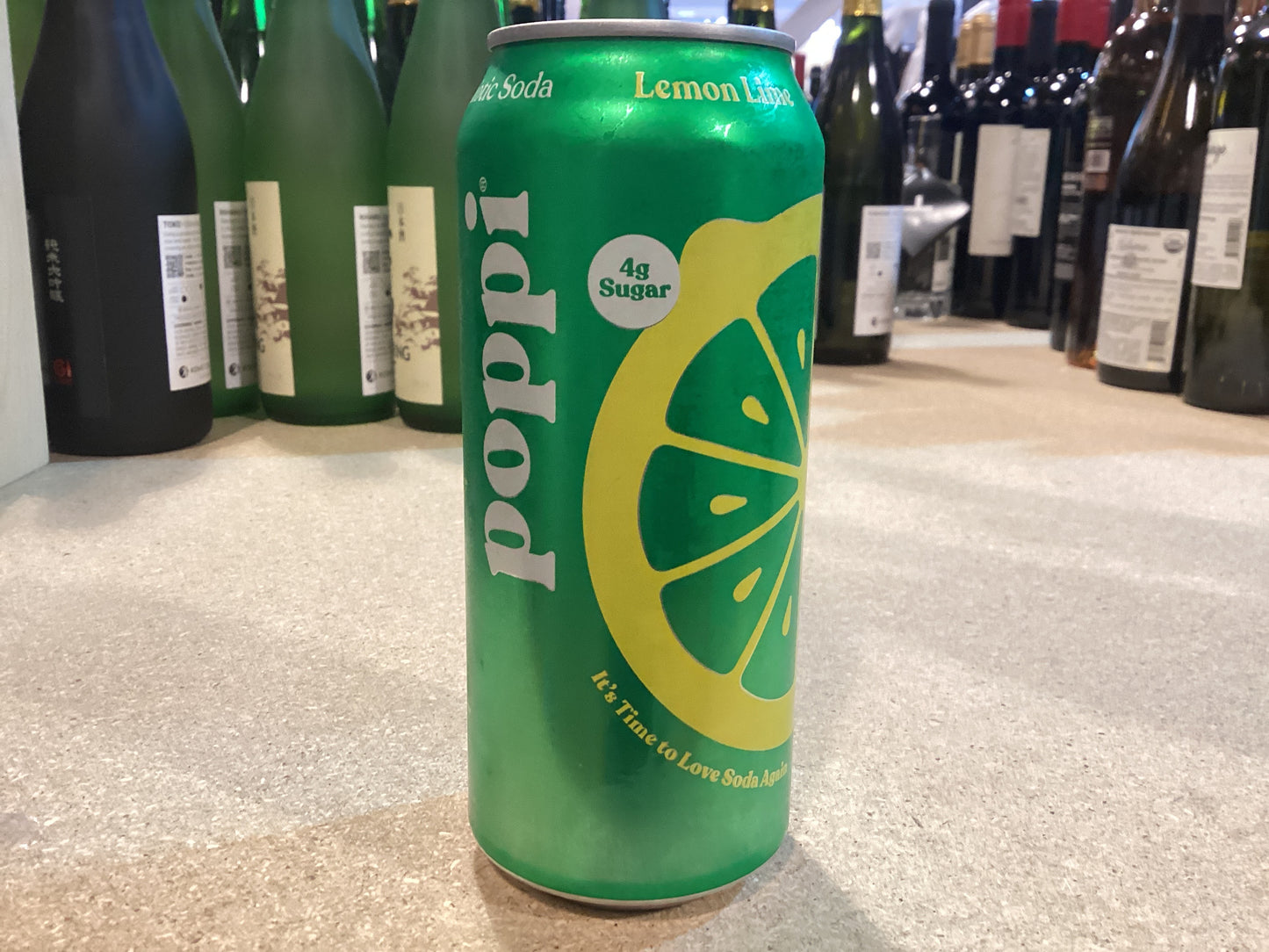 Poppi lemon lime