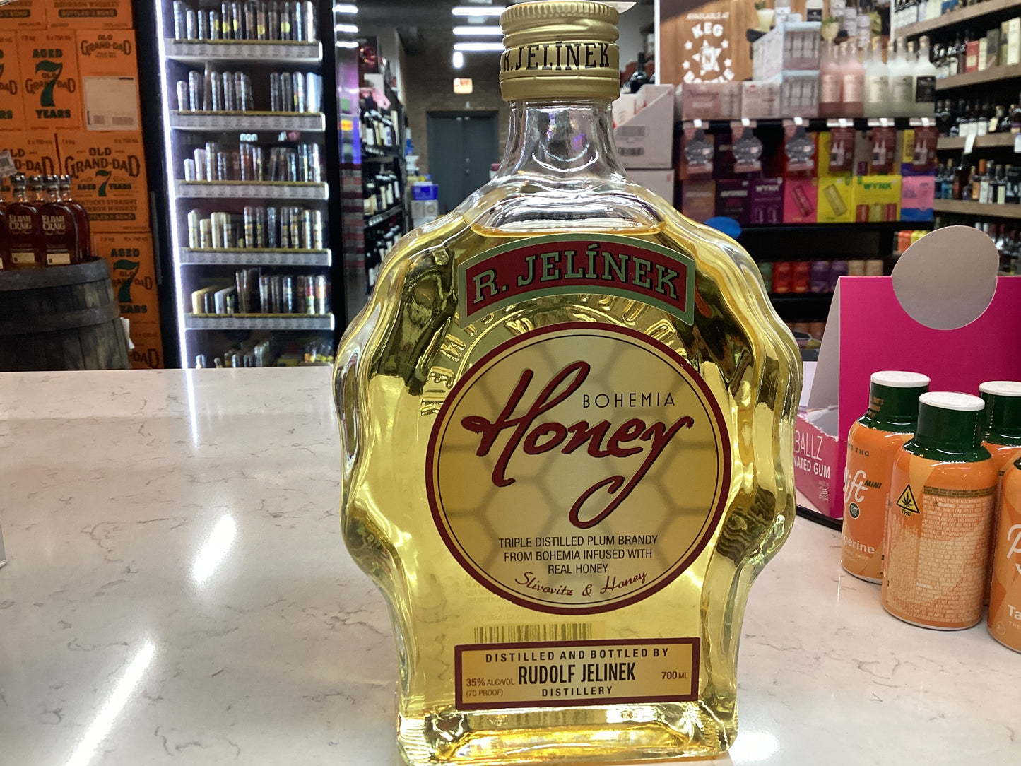 R Jelinek Honey infused Plum Brandy 700mL