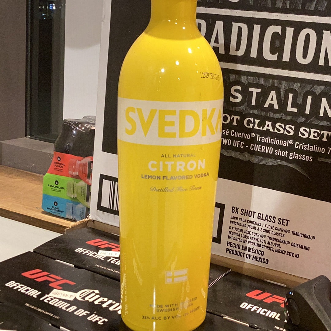 Svedka Citron Vodka 750mL