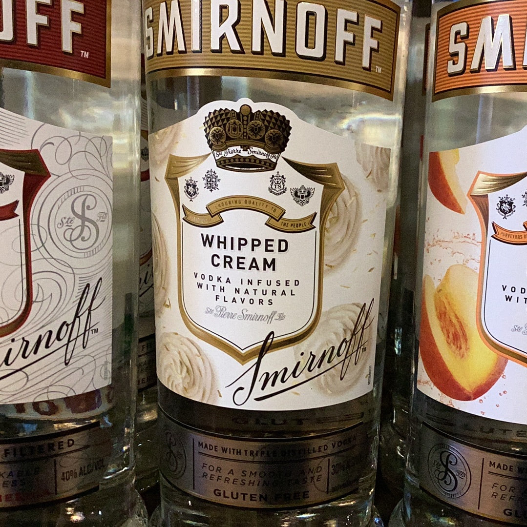 Smirnoff Whipped Cream (750ml)
