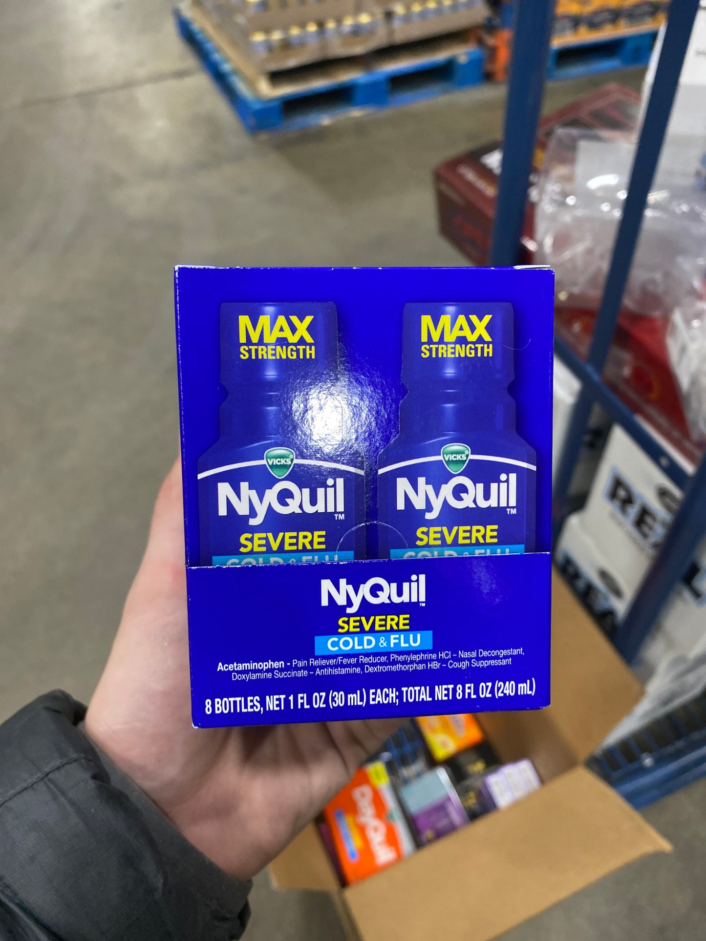 NyQuil Severe Cold and Flu (1 Bottle)