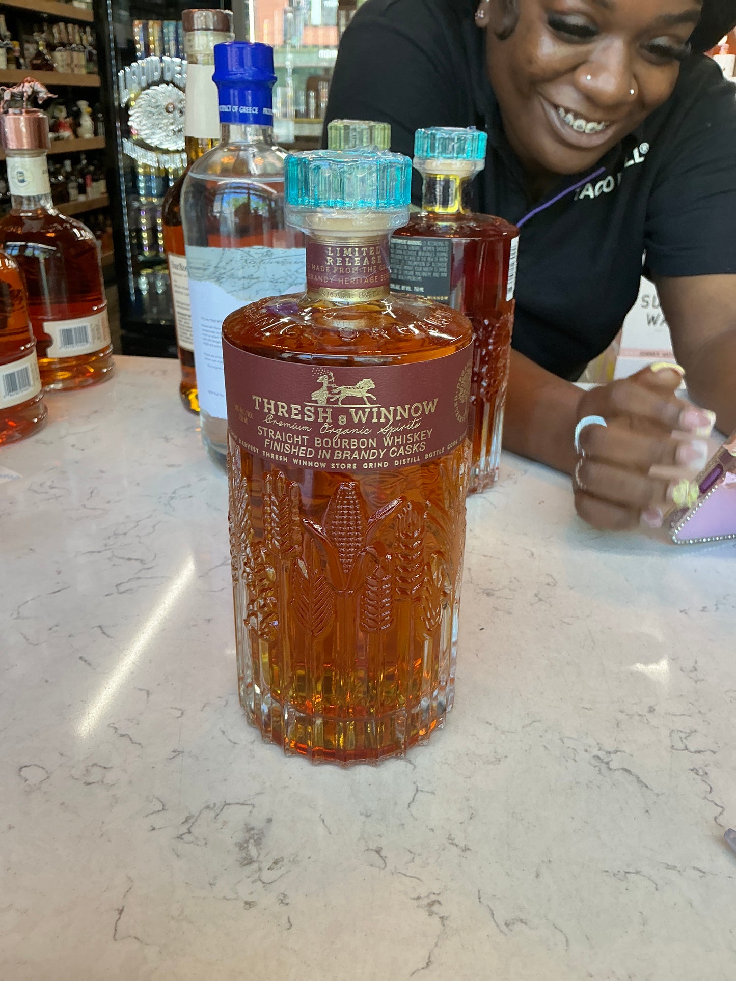 Thresh & Winnow Straight Bourbon Whiskey Finished in Brandy Cask 750mL