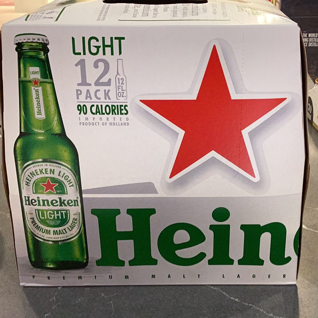 Heineken Light 12pk bottles