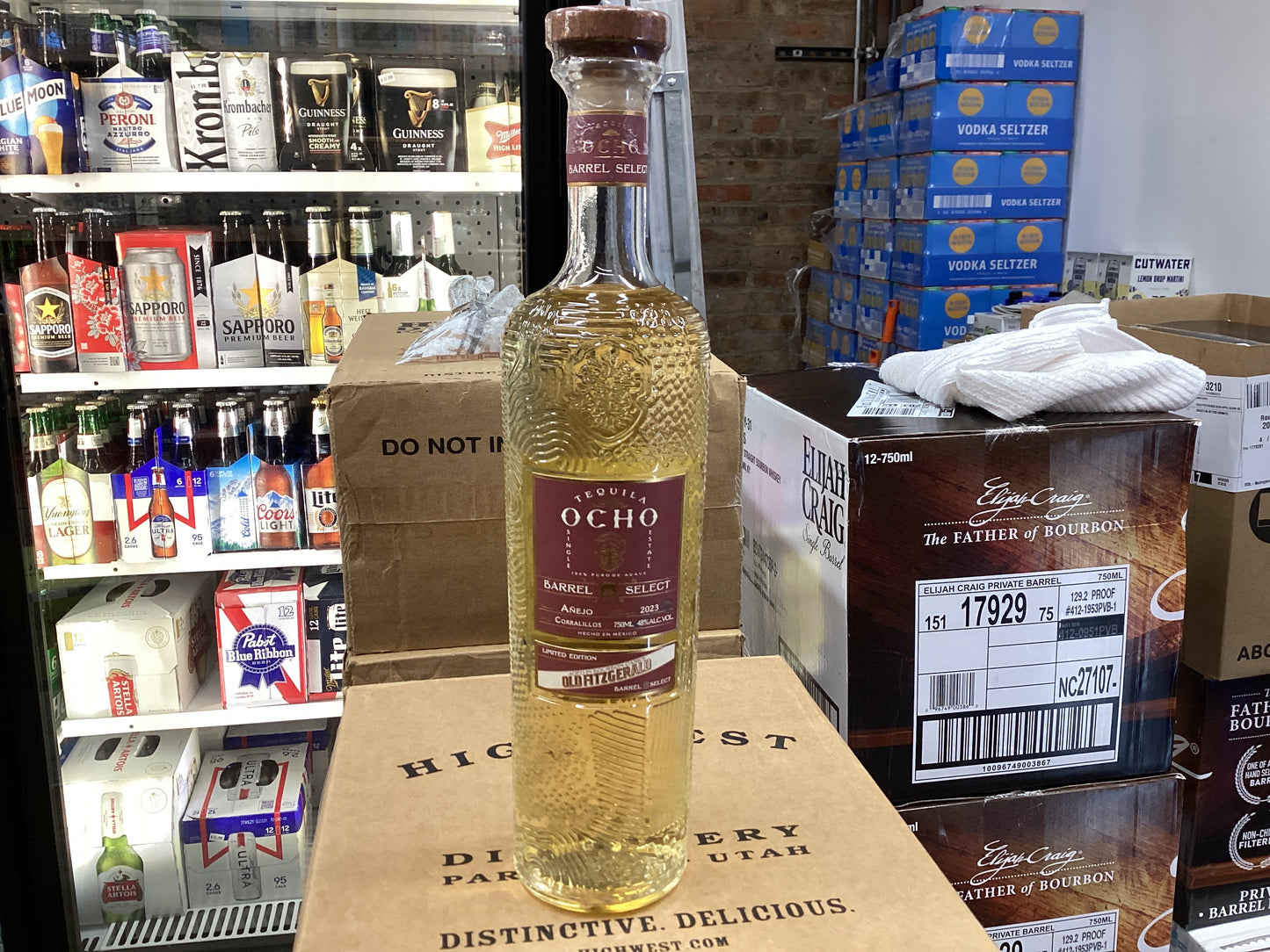 Tequila Ocho Anejo Old Fitzgerald Barrel Select Tequila (750 ml)