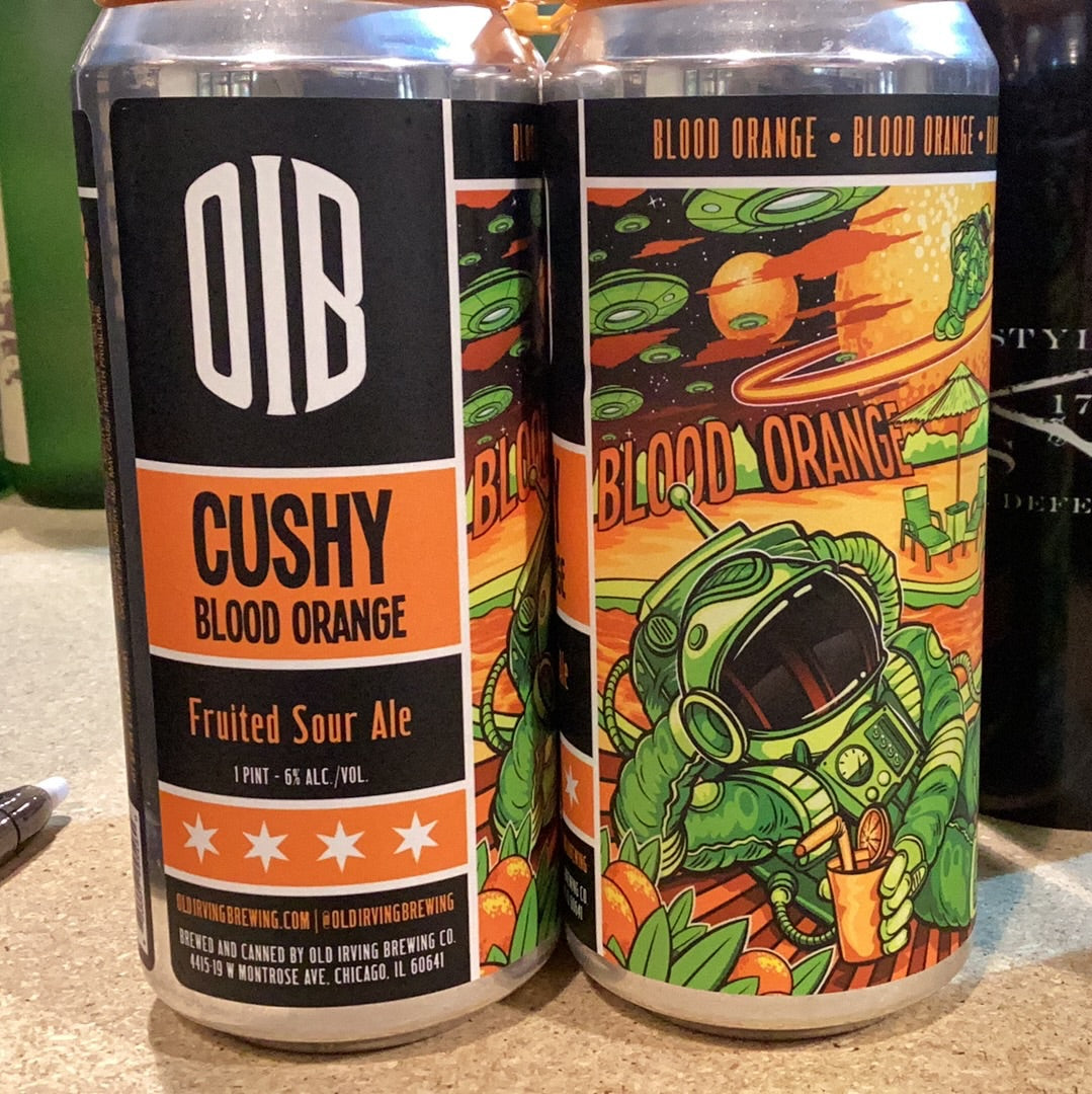 Old Irving Brewing (OIB) Cushy Blood Orange 4pk