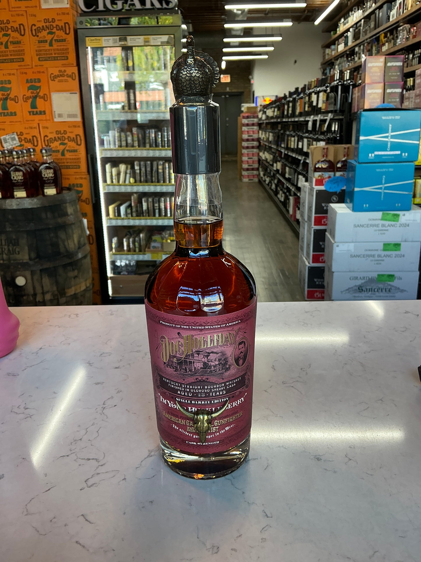 Doc Holliday 13 Year Old Sherry Cask Straight Bourbon Whiskey 108 Proof