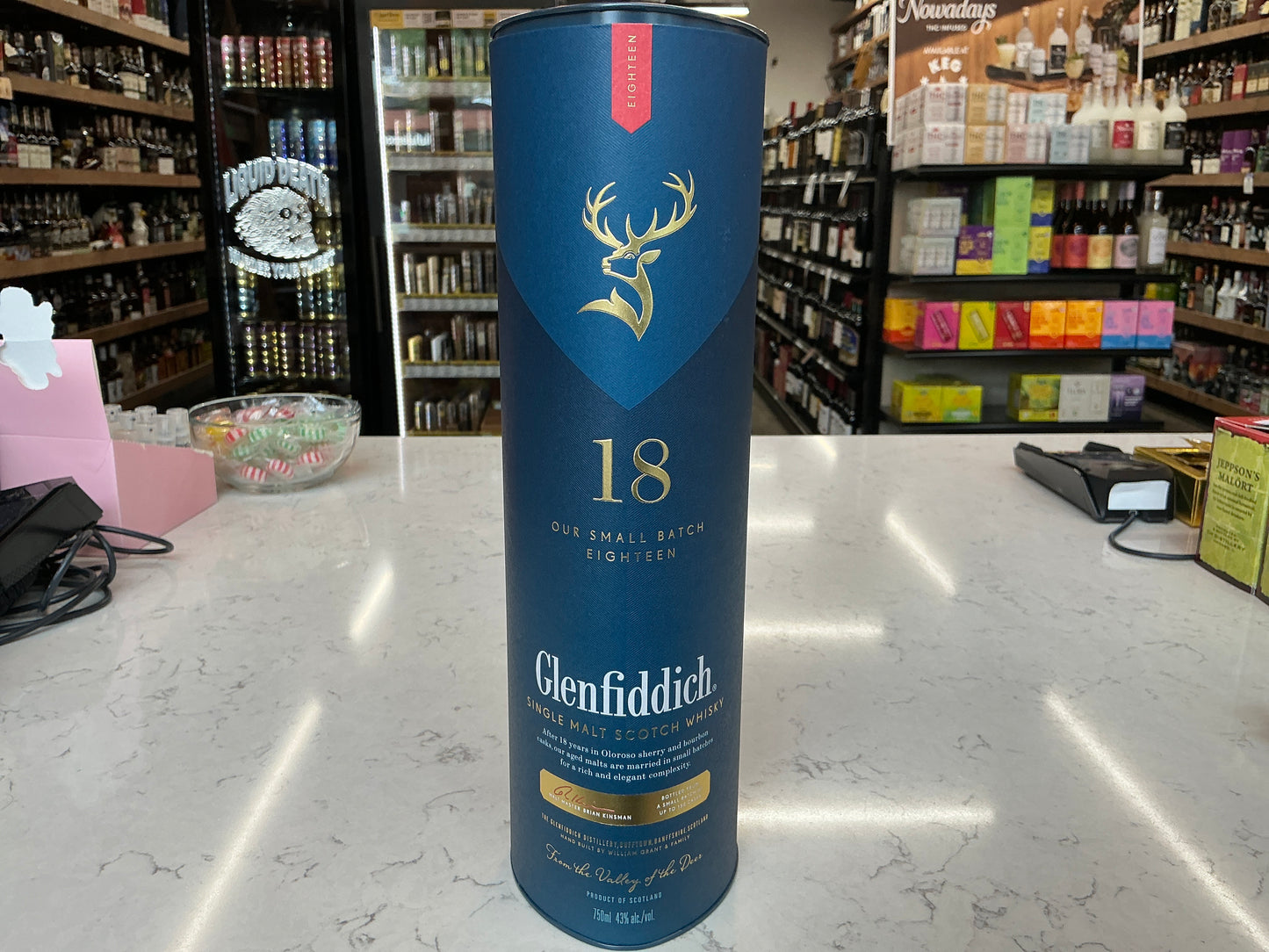 Glenfiddich 18 Year Single Malt Scotch Whiskey (750mL)
