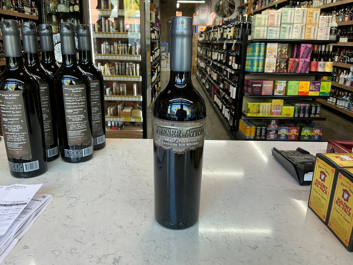 Preservation Pot Distilled Kentucky Rye Whiskey 750mL