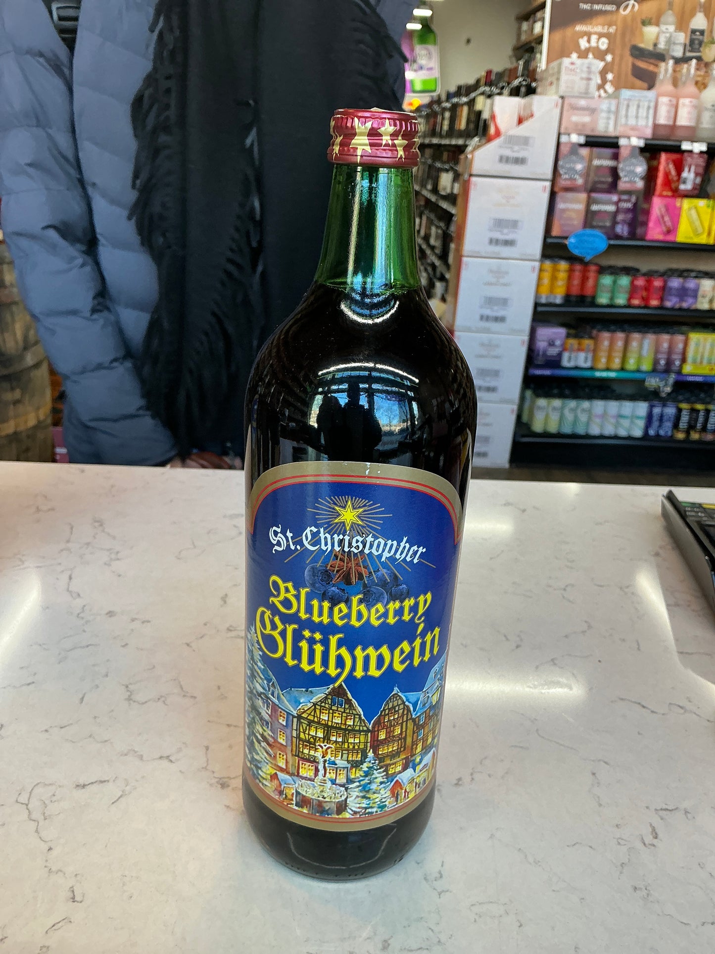 St. Christopher Blueberry Gluhwein 1L