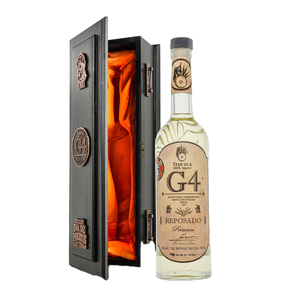 G4 Reposado de Madera Dia De Muertos Tequila (750mL)