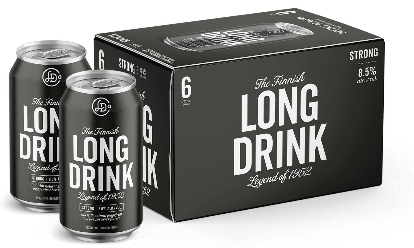 Long Drink Citrus Strong Soda Cocktail (6pk)