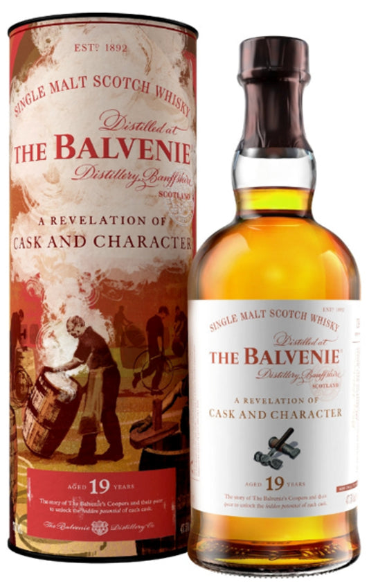 The Balvenie 19 Year Cask and Character Single Malt Scotch Whiskey (750 ml)