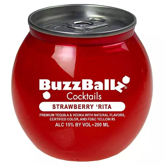 BuzzBallz Strawberry 'Rita (200 ml)