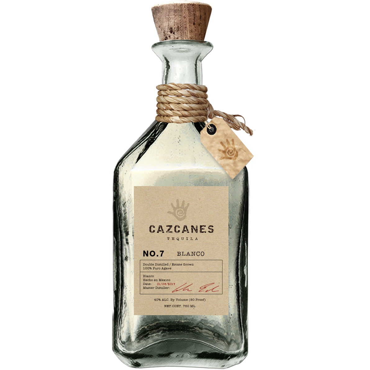 Cazcanes Blanco No. 7 Tequila (750 ml)
