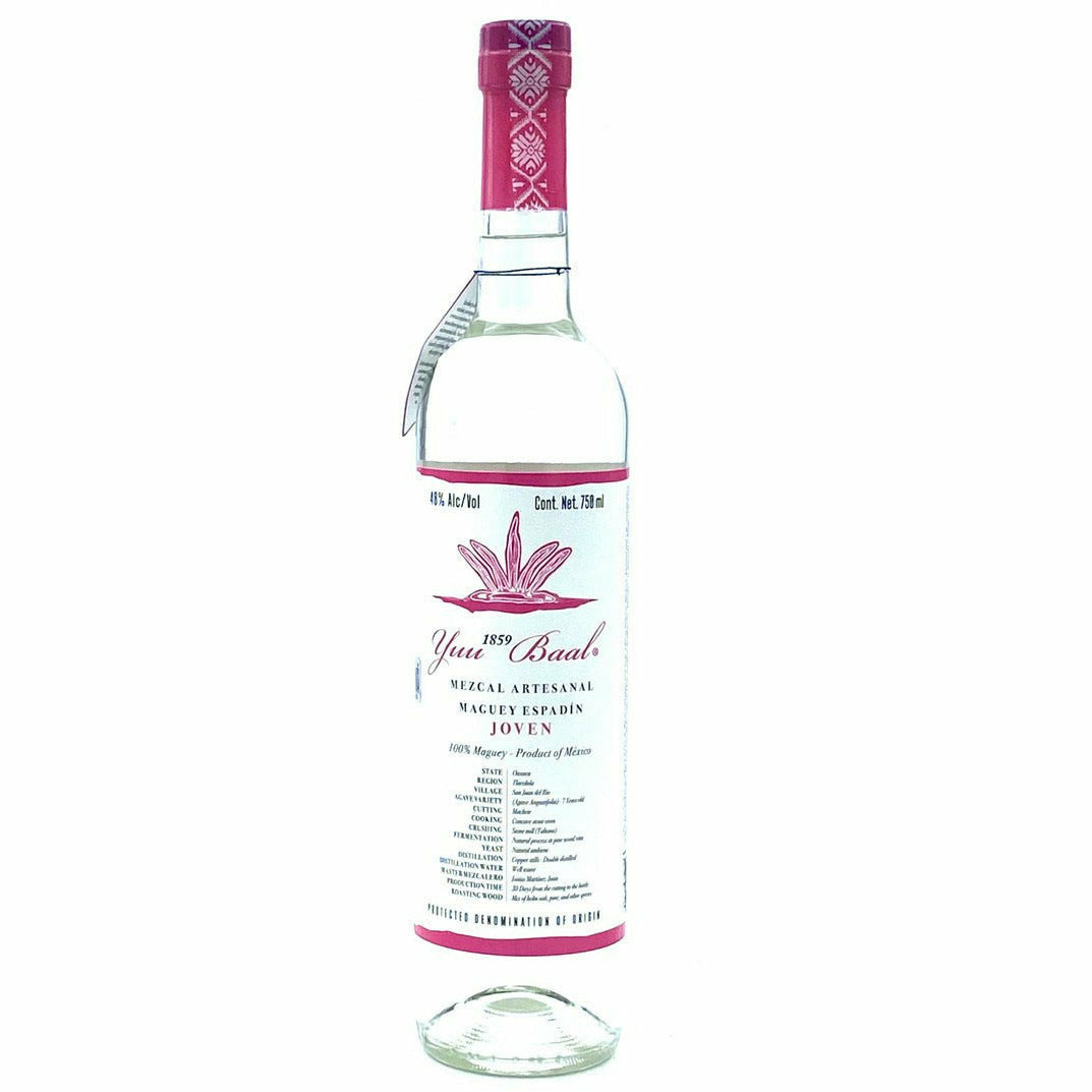 Yuu Baal Mezcal Joven Maguey Espadin (750 ml)