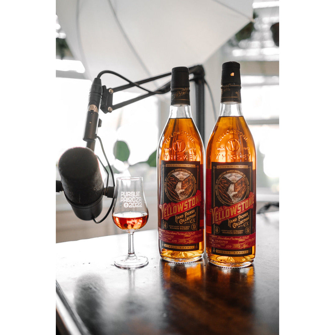 Yellowstone Single Barrel Bourbon (BACKSEAT TOOTERS - Barrel #7849759) - Bourbon Pursuit & Keg N Bottle Barrel Pick 750 ml