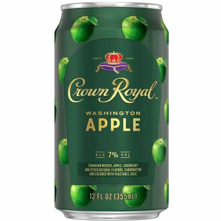 Crown Royal Washington Apple Whisky Cocktail - 4pk/12 fl oz Cans