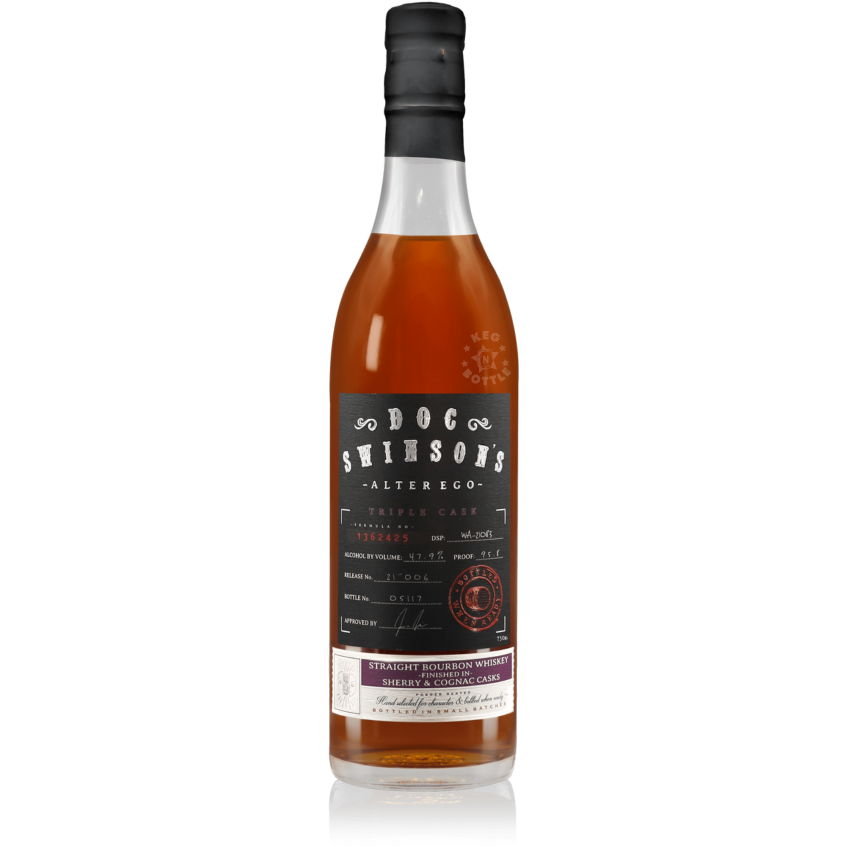 Doc Swinson's Alter Ego Triple Cask 95.8 Proof Straight Bourbon (750 ml)