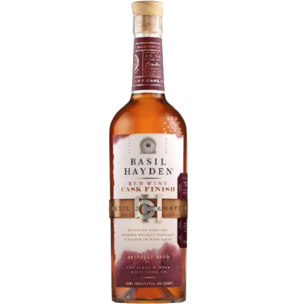 Basil Hayden's Red Wine Cask Bourbon Whiskey (750 ml)