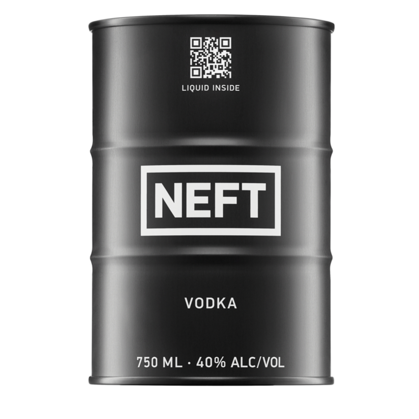 Neft Black Barrel Vodka (750mL)