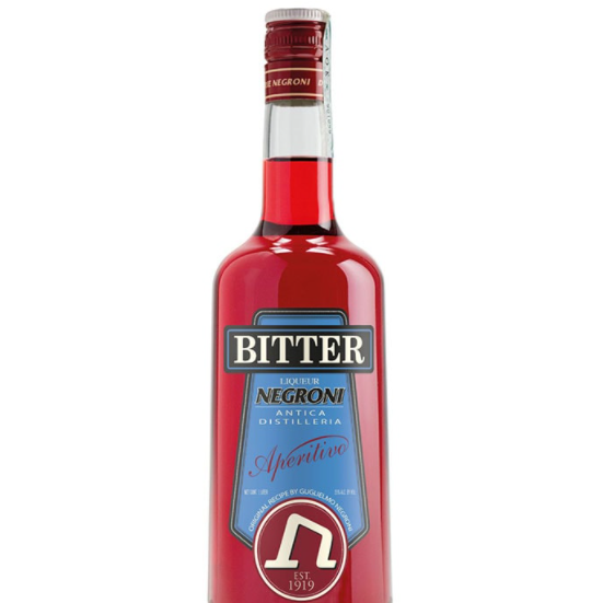 Bitter Liqueur Negroni Antica Distilleria Aperitivo 1L