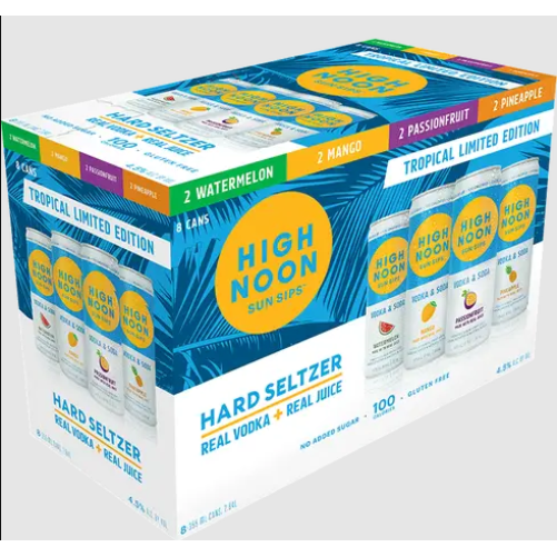 High Noon Tropical Hard Seltzer Limited Edition (8 Pack)
