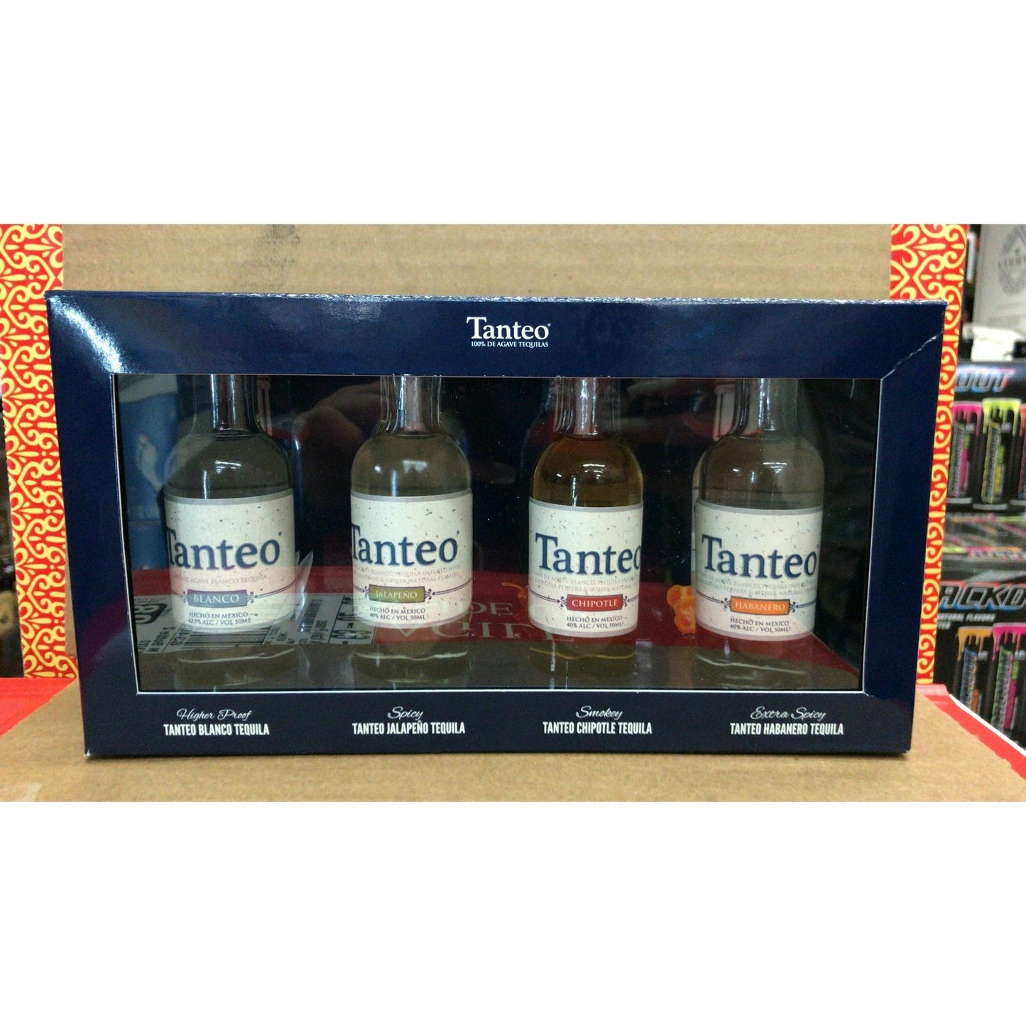Tanteo Tequila Sampler (4 x 50 ml)
