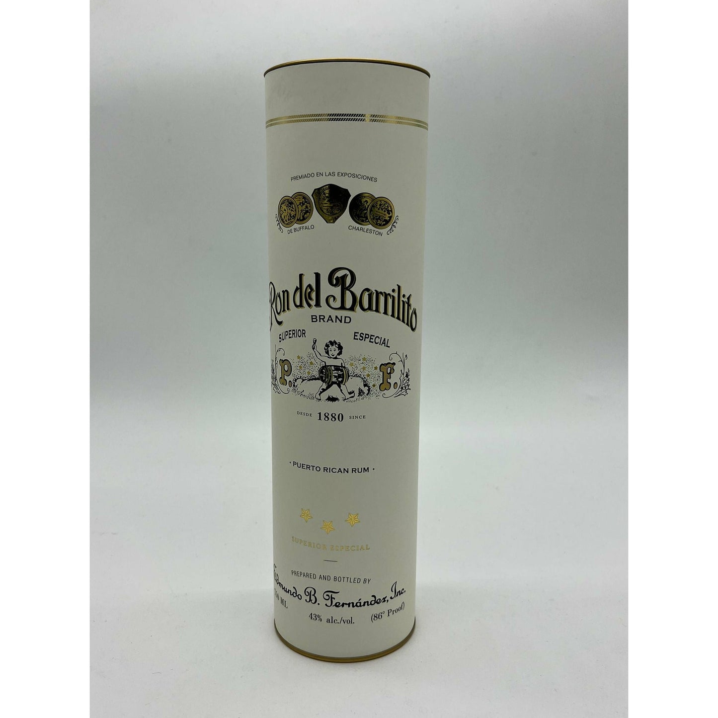 Ron Del Barrilito 3 Star Puerto Rican Rum (750 ml)