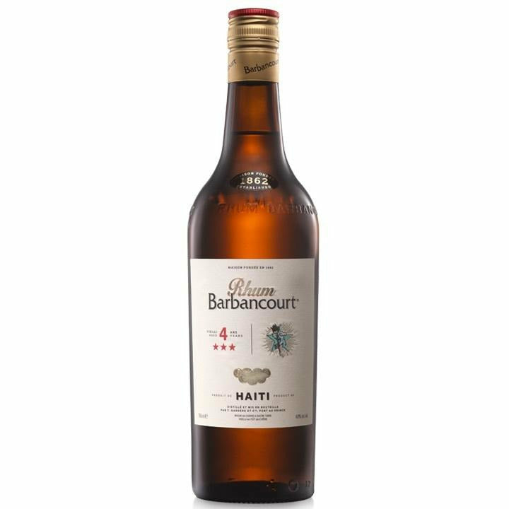 Barbancourt 3 Star 4 Year Haitian Rum 750 mL