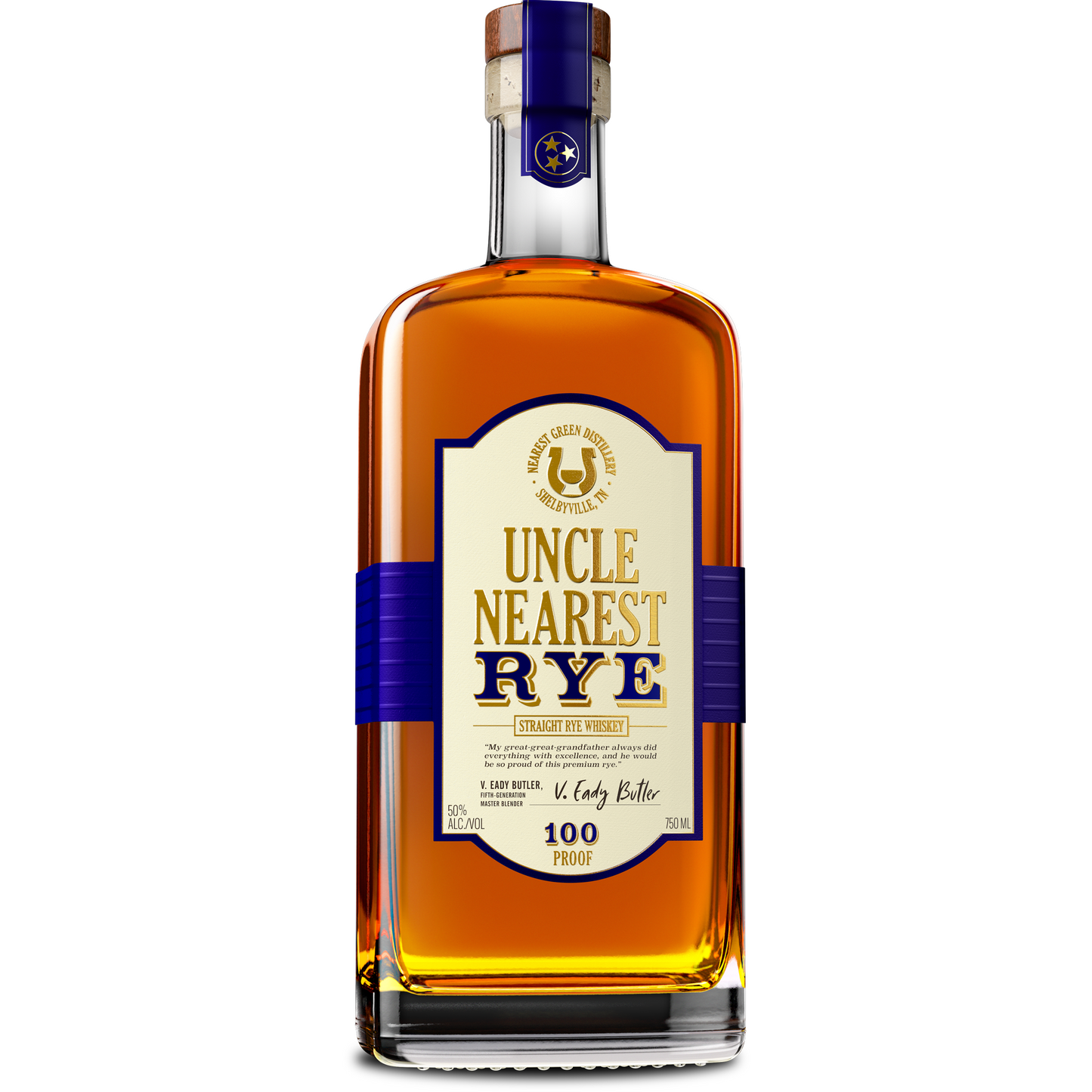 Uncle Nearest Rye Whiskey (750mL)