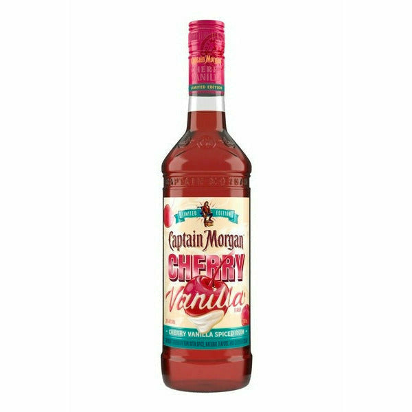 Captain Morgan Cherry Vanilla Limited Edition Spiced Rum (750mL)