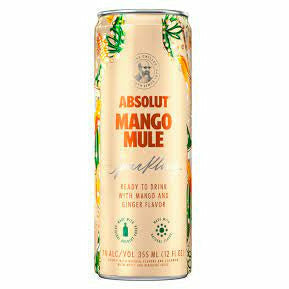 Absolut Mango Mule Sparkling RTD (4 Pack 12 oz)