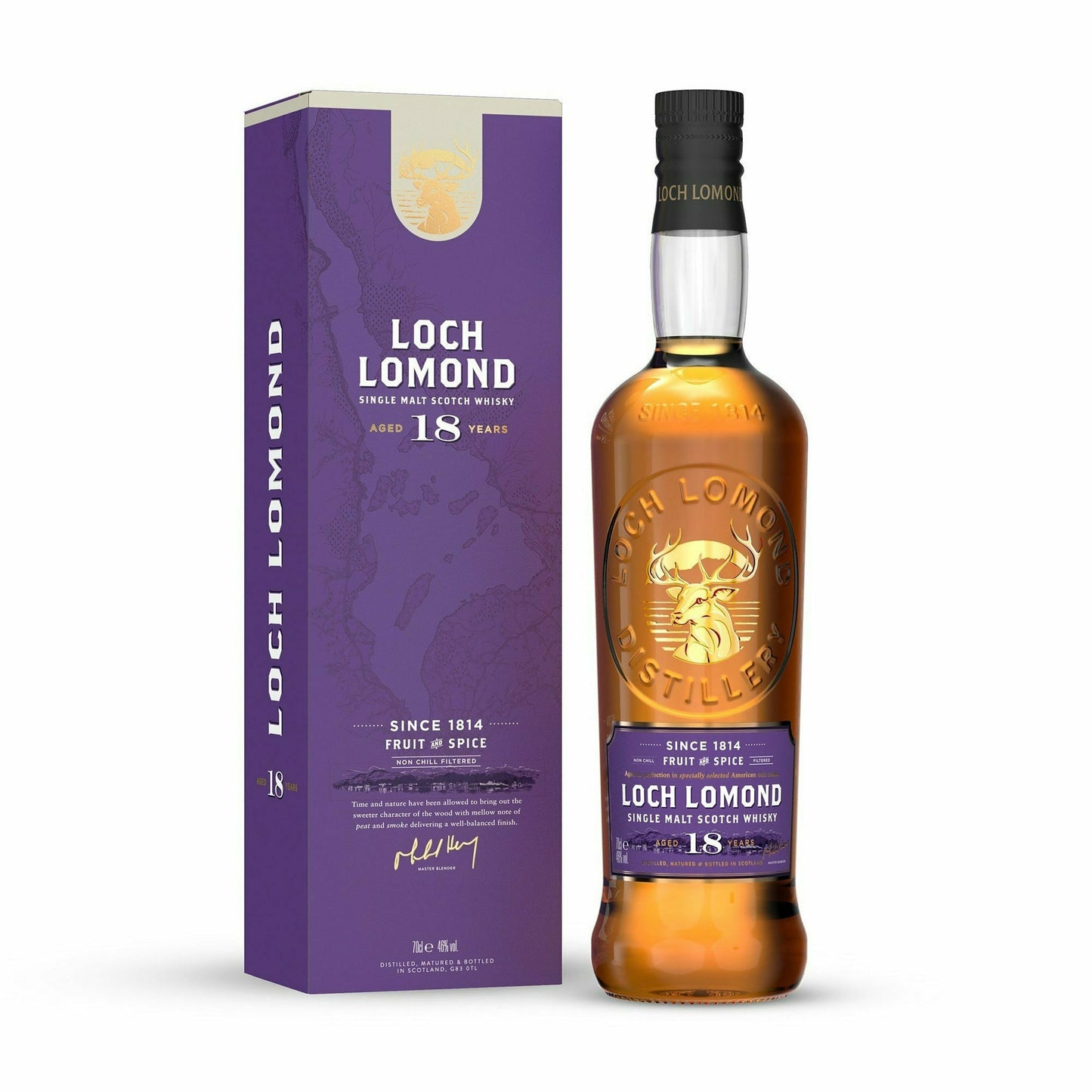 Loch Lomond 18 Year Single Malt Scotch Whisky (750 ml)
