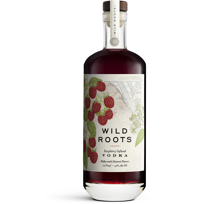 Wild Roots Raspberry Infused Vodka 750 mL