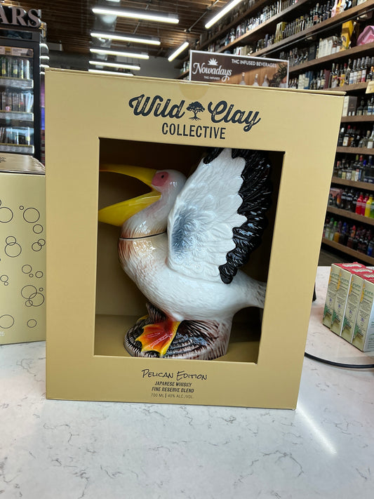 Wild clay Pelican Japanese Whiskey 700mL