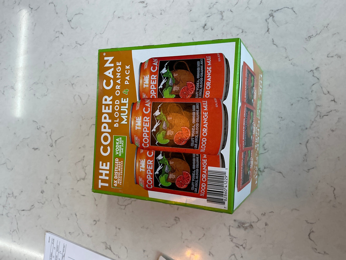 The Copper Can Blood Orange Vodka Mule (4 pack)