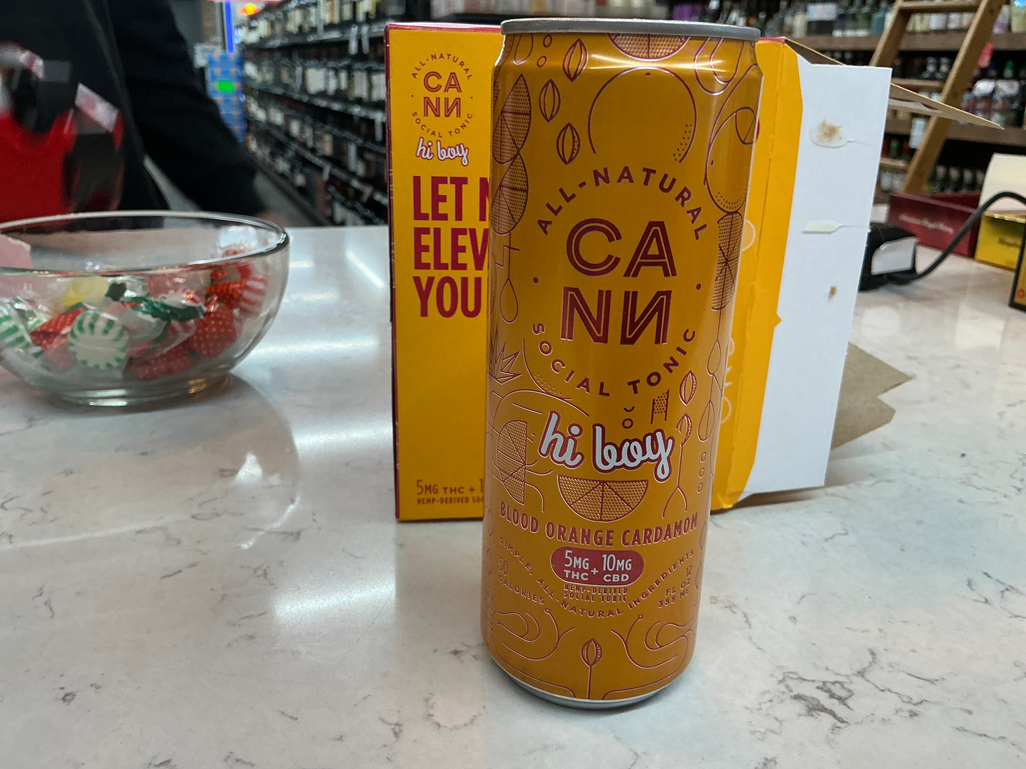 Cann Blood Orange Cardamon 5mg THC can