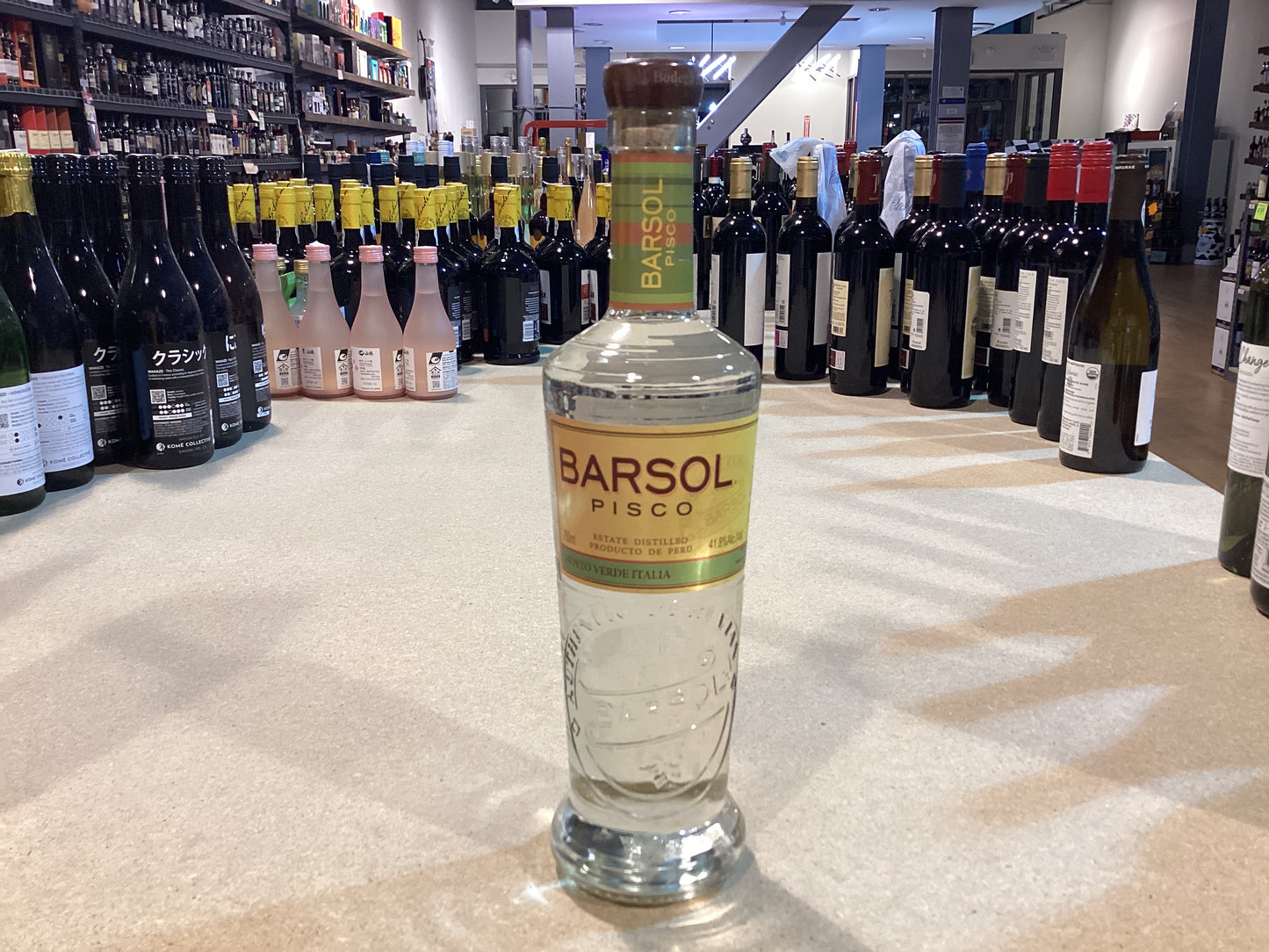 Barsol Pisco Mosto Verde Italia