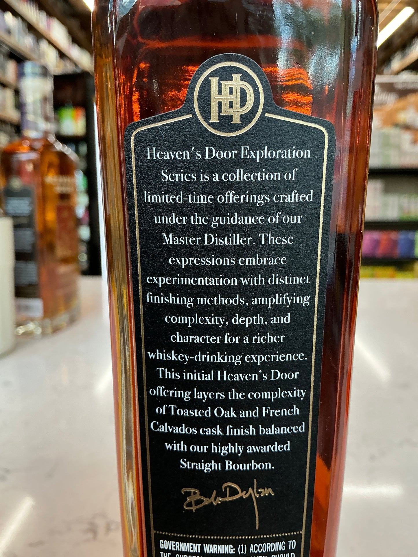 Heavens Door Exploration series 1 SBW Finished in Calvados & Toasted Oak Staves 108proof (750ml)