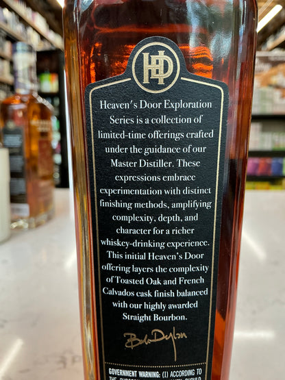 Heavens Door Exploration series 1 SBW Finished in Calvados & Toasted Oak Staves 108proof (750ml)