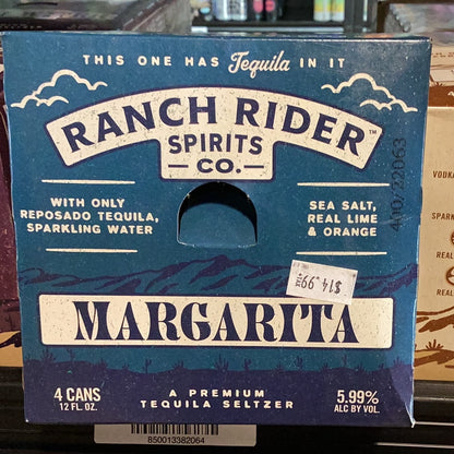 Ranch Rider Margarita RTD (4 Pack 12 oz)