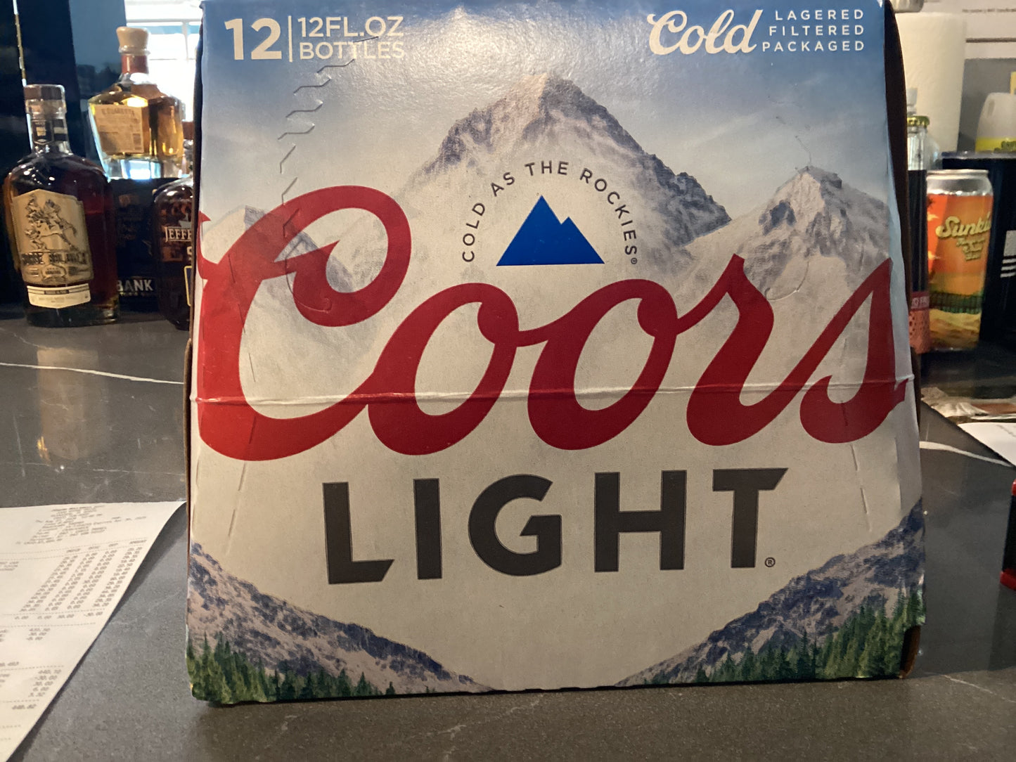Coors Light 12pk bottles